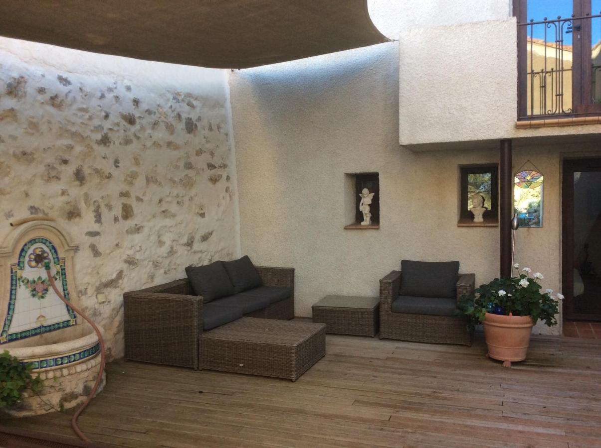 Domaine Castelsec Villa Roquefort-des-Corbières Exteriör bild